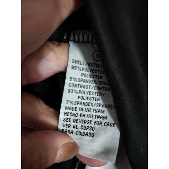 3719) Shelby & Palmer Multicolor Stripe Cap Sleeve Pullover Dress Size 10 - Picture 7 of 7